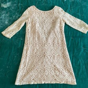 Perfect white dress for bridal festivities